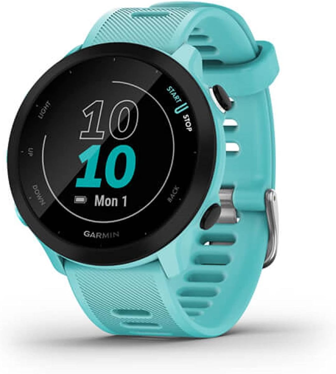 El reloj para correr fácil de usar monitorea la frecuencia cardíaca